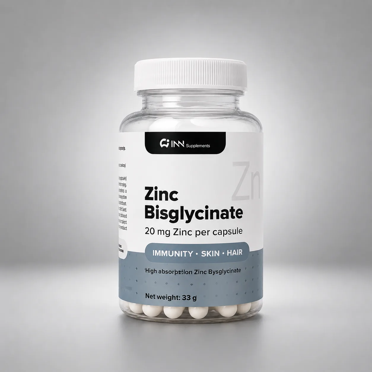 INN Supplements Cink Bisglicinat 60 caps